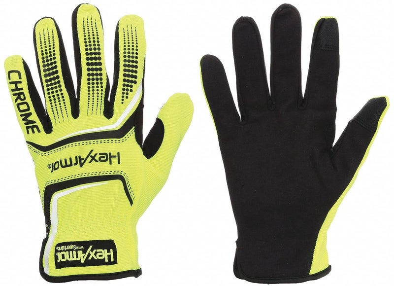 Cut-Resistant Oil-Resistant Palm Work Gloves | Chrome Core® 4033 | Large